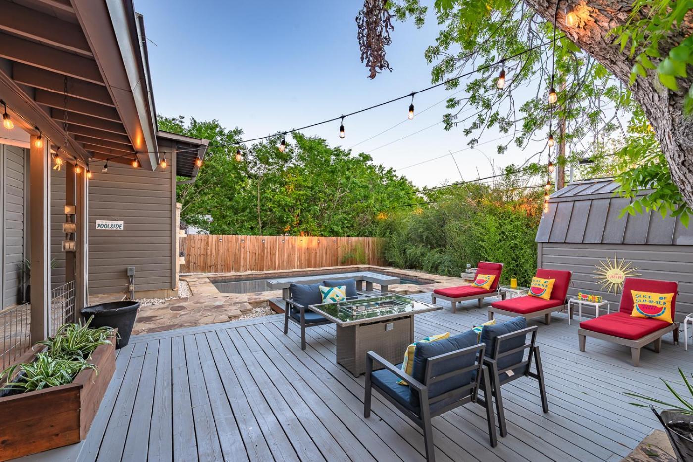 Serene Pool & Firepit In Stunning Home By Airport Σαν Αντόνιο Εξωτερικό φωτογραφία